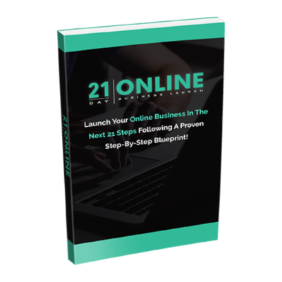 21 Day Online Business Launch Book Cover