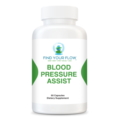 Find Your Flow brand Blood Pressure Assist Supplements