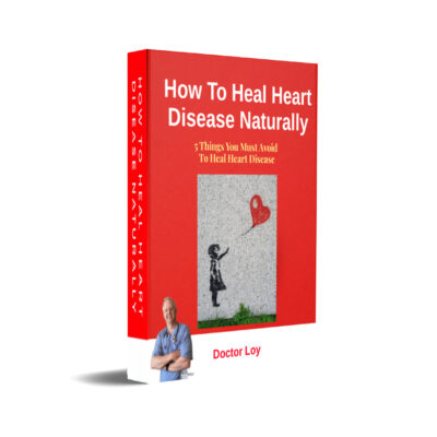 How To Heal Heart Disease Naturally 3D Book Cover