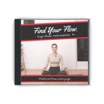 Find Your Flow Yoga Music Instrumental #1 - CD case