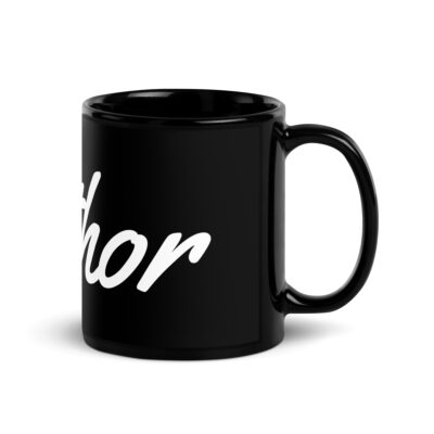Author - Black Glossy Mug