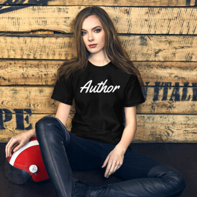 Author - dark color Unisex t-shirt