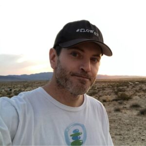 Winston Widdes - Find Your Flow guy - Joshua Tree desert