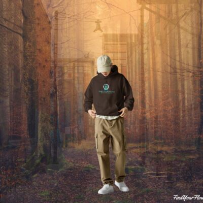 Find Your Flow® Zen Flow Hoodie Autumn Theme Urban Drift